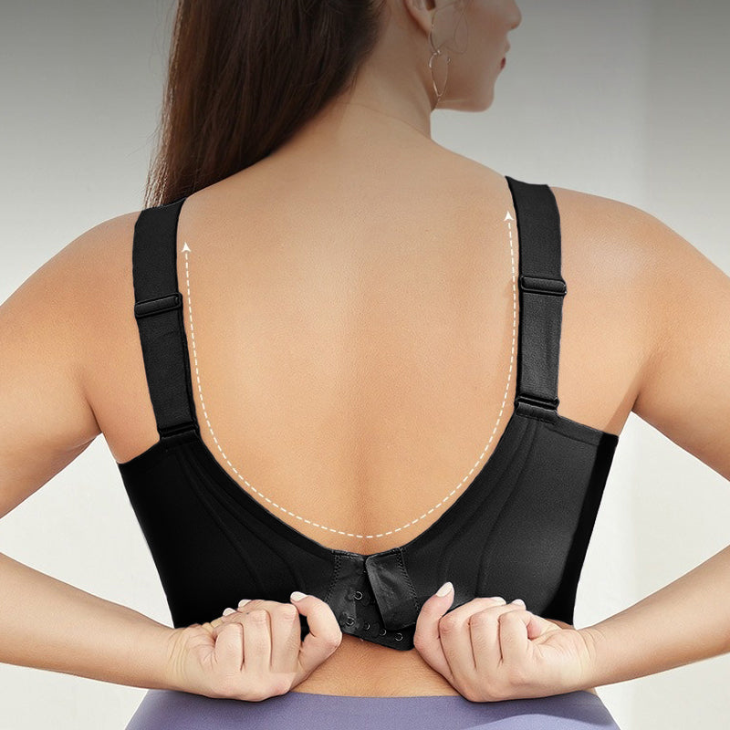 Dollylace Wide Strap Seamless Underwear Thin Vest Mesh Bra