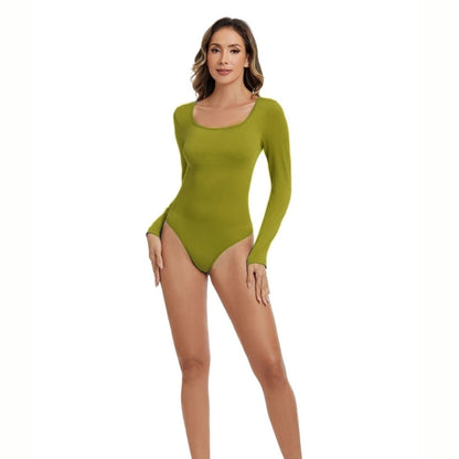 Dollylace Women's Long-Sleeved Seamless Bodysuit