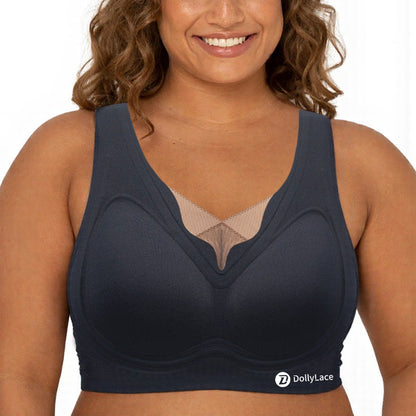 Dollylace Seamless Soft Support Push-up Bra to Prevent Breast Sagging