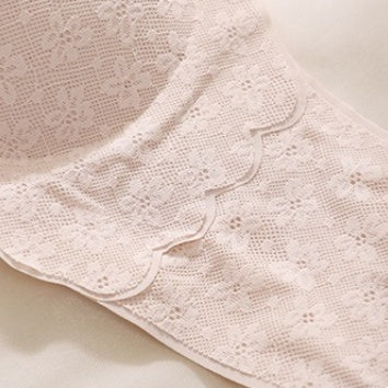 Dollylace Seamless Push-up Thin Style No Steel Ring Anti-sagging Lace Bra