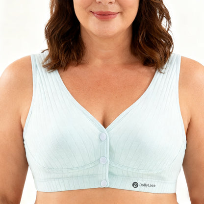 Dollylace Breathable Front-Opening Plus-Size Bra