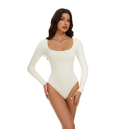 Dollylace Women's Long-Sleeved Seamless Bodysuit