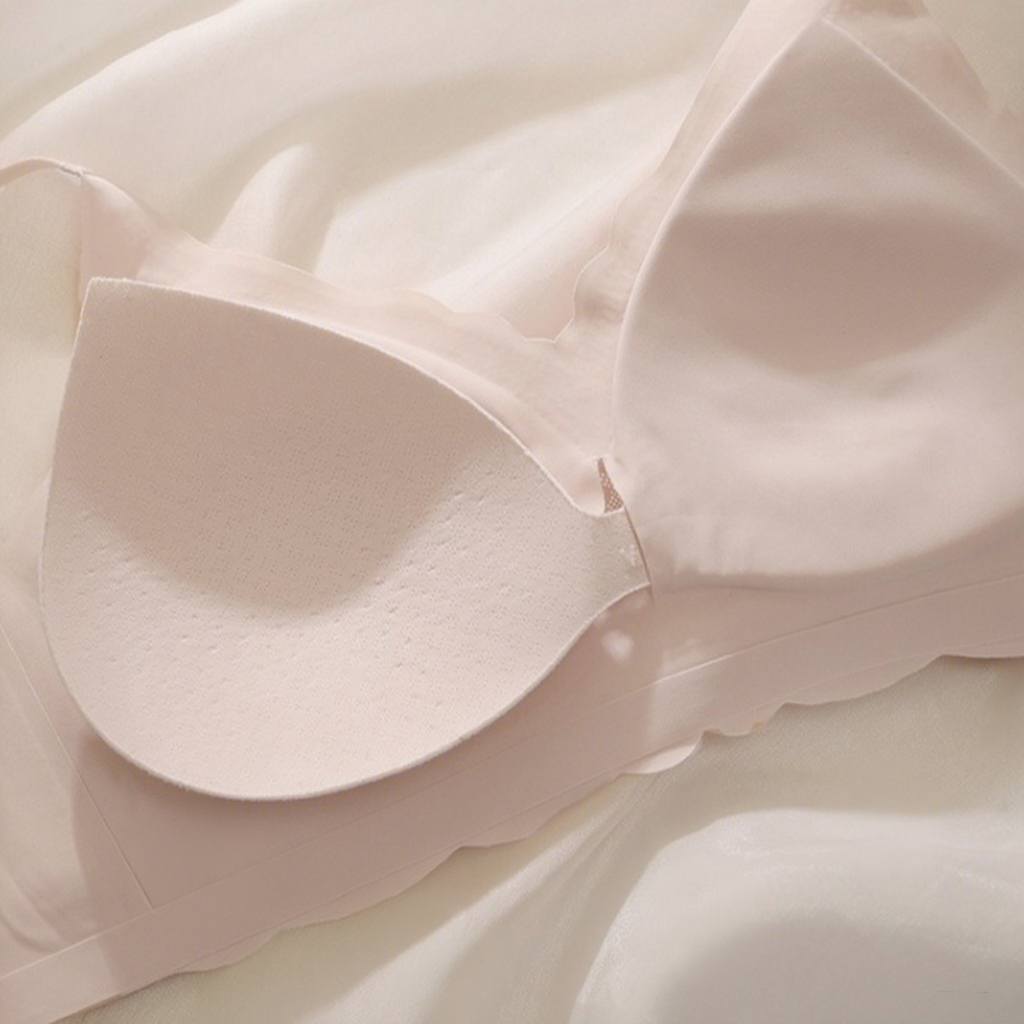 Dollylace Seamless Push-up Thin Style No Steel Ring Anti-sagging Lace Bra