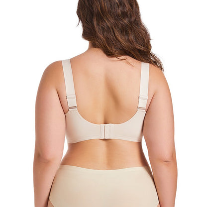 Dollylace Wide Straps High Elasticity Seamless Underwear No Steel Ring Plus Size Bra
