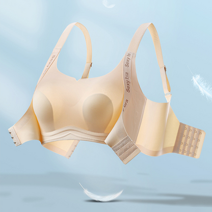 Dollylace Sports Wide Straps Adjustable Anti-sagging Breast-retaining Bra without Underwire